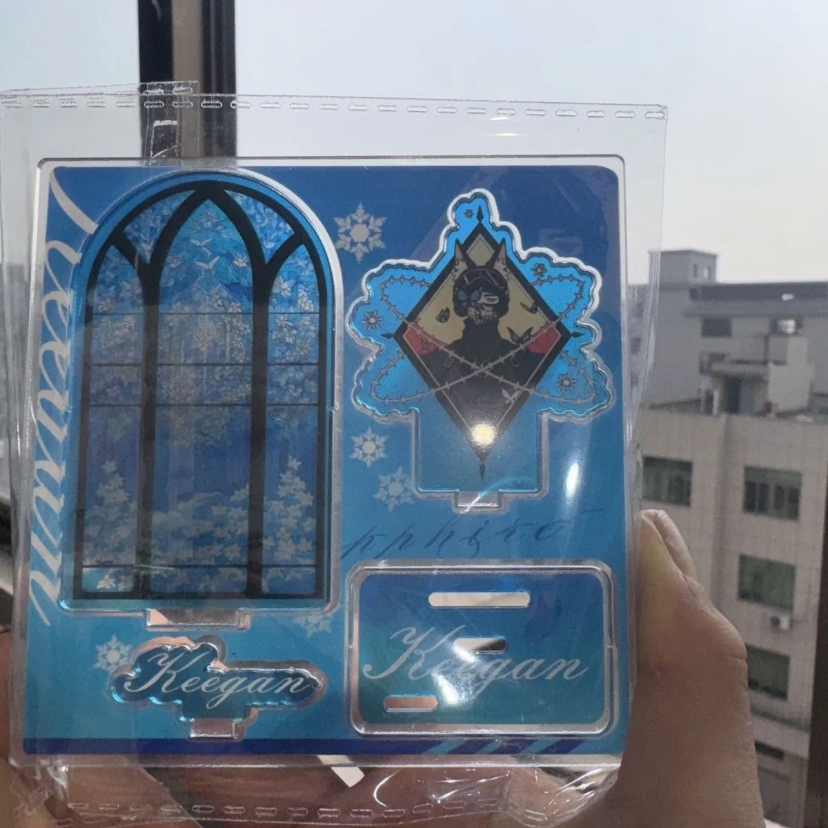 Call of Duty 카드 게임 주변기기 아크릴 KonigGhostKeegan 데스크탑 장식품으로 친구에게 선물로 줄 수 있습니다.