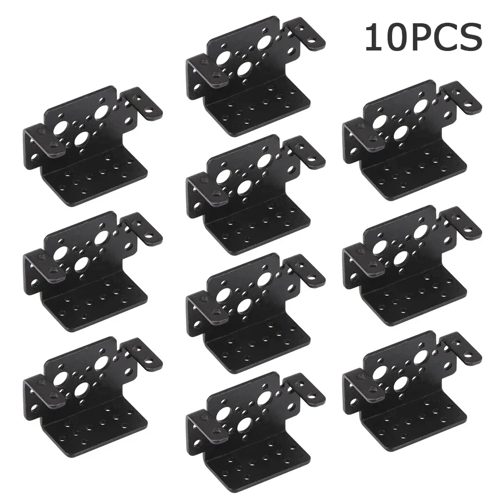 Image of 1/2/4/10 PCS Multi Servo Bracket for MG995 MG996R Universal Aluminum Multifunction Servo Bracket Robot Steering Gear Bracket