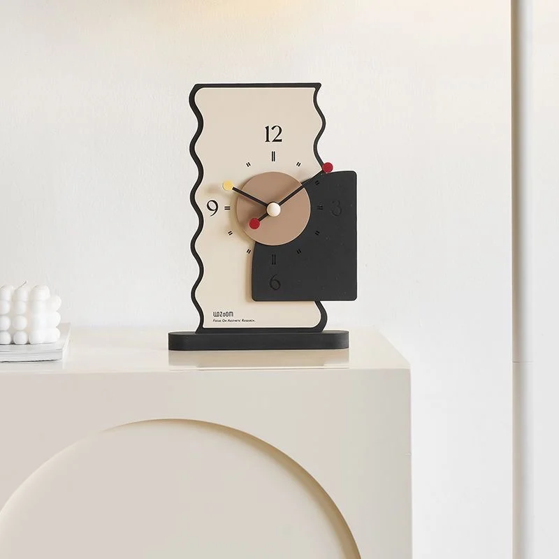 

Desktop clock ornament home accessories study bedroom