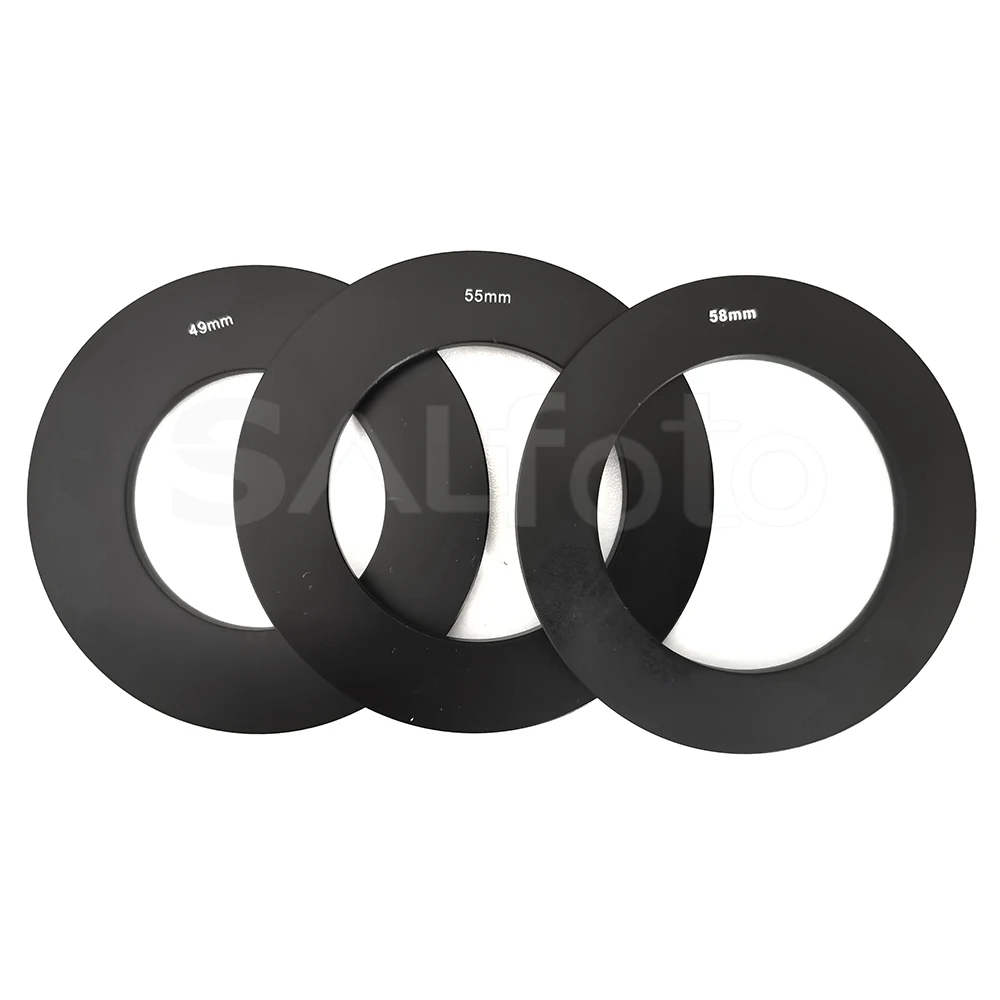 Macro Ring Flash Lens Adapter 49/52/55/58/62/67/72/77mm for Godox Yongnuo YN14EX YN14EX II YN24EX Speedlite