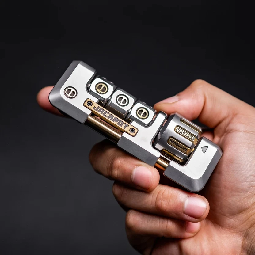 LAUTIE Handheld Hanger Jackpot Slot Machines Fidget Spinner EDC Anti Stress Acessories Bureau Fidgeting Speelgoed