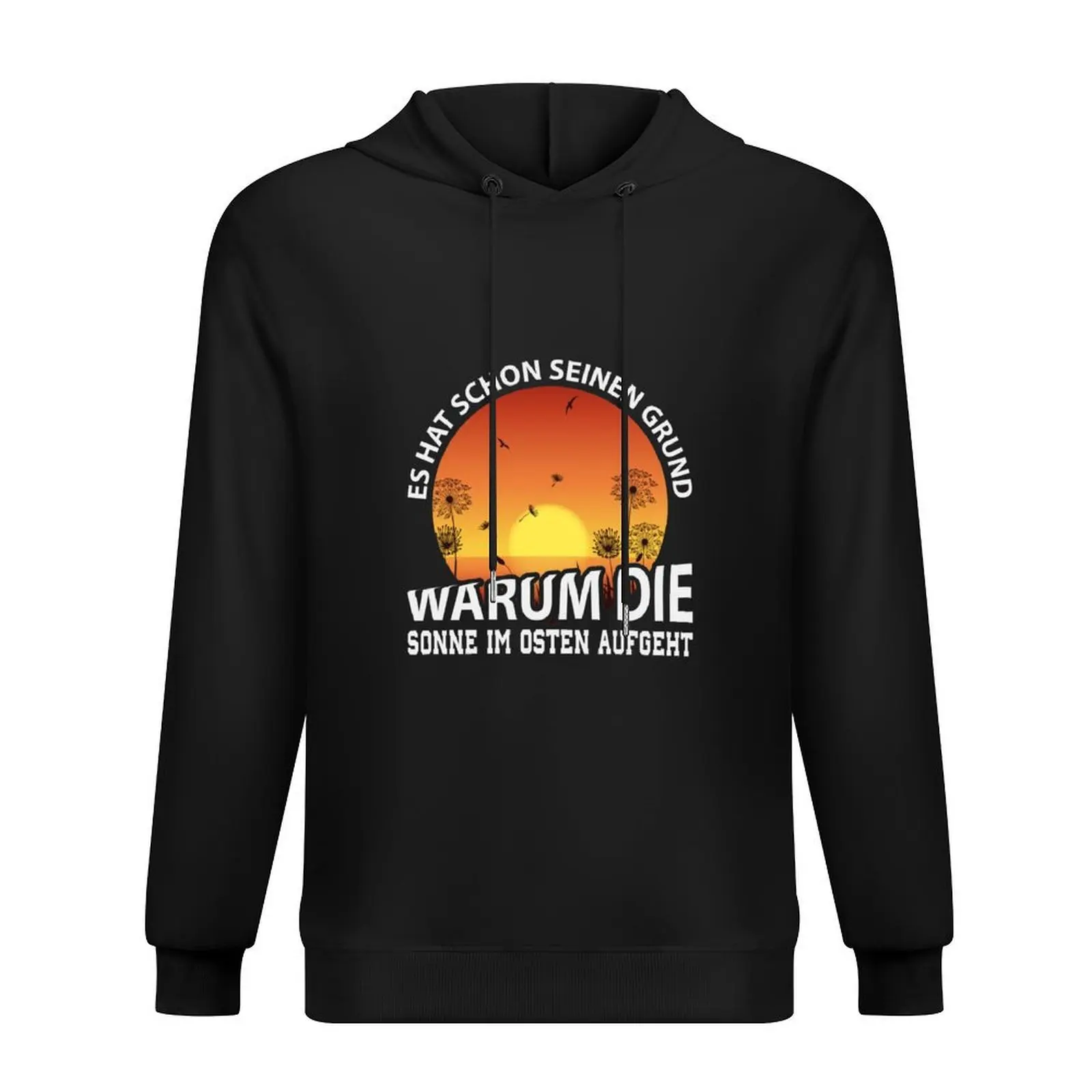 

The sun rises in the east on a present GDR fan Hoodie men wear blouse autumn male clothes new hoodies and sweatshirts
