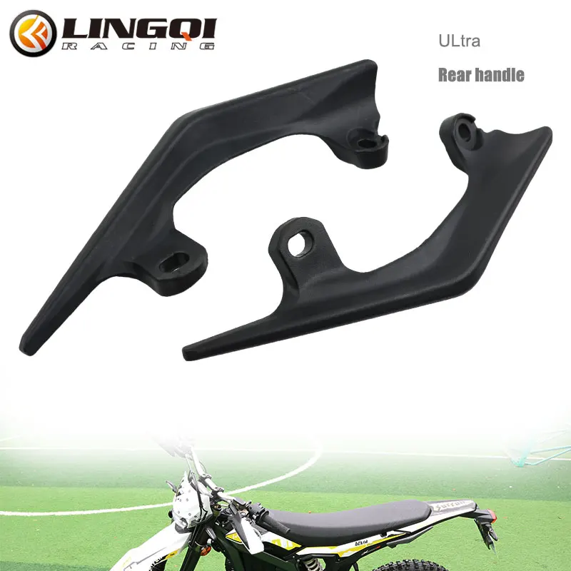 For SURRON Ultra Bee Electric Motorcycle Rear Handrail Lever Hand Grip Grab Bar Handle Nylon Universal Pit Dirt Bike Off Road