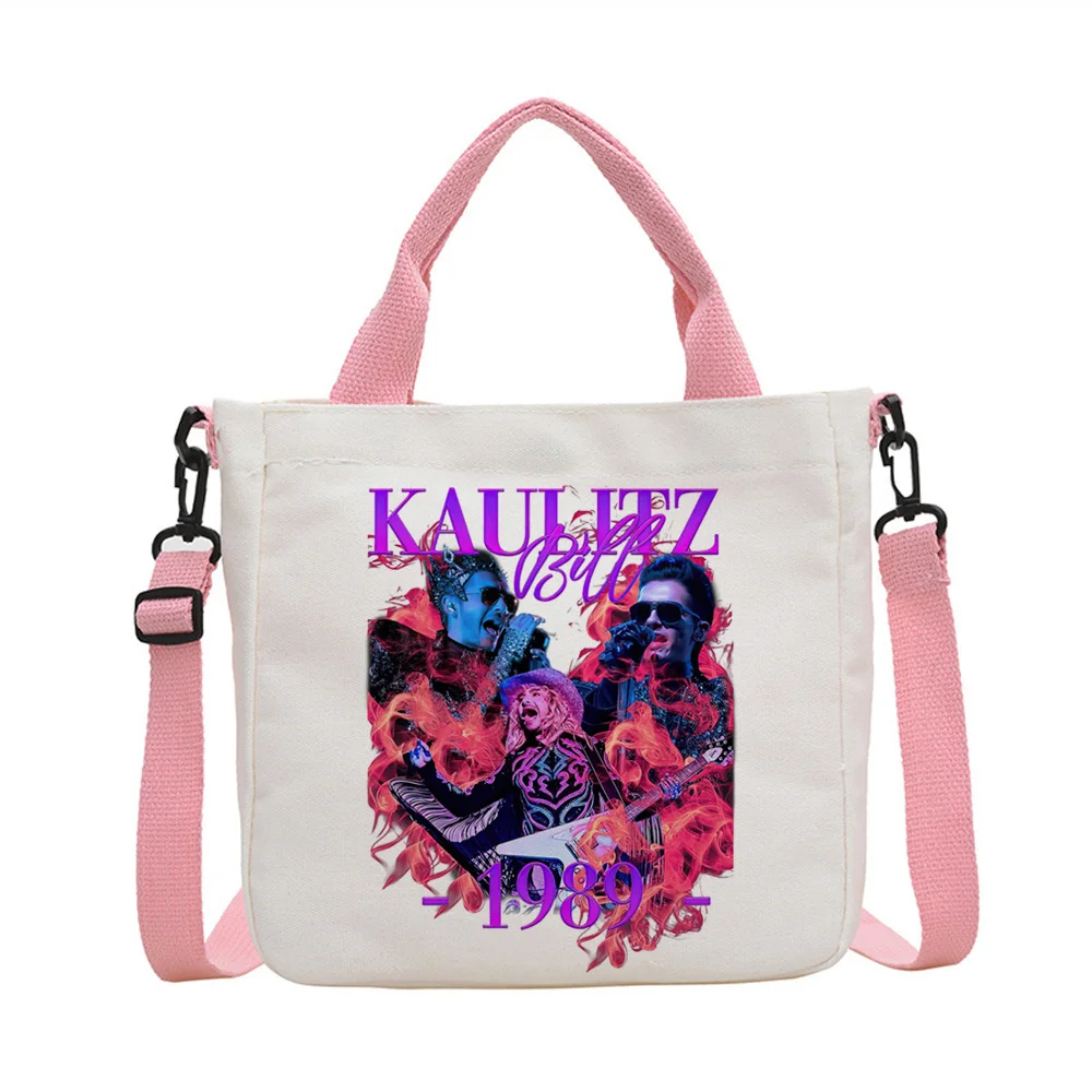 Music Tokio Hotel tote bag canvas  totebag shoulder  grocery femme