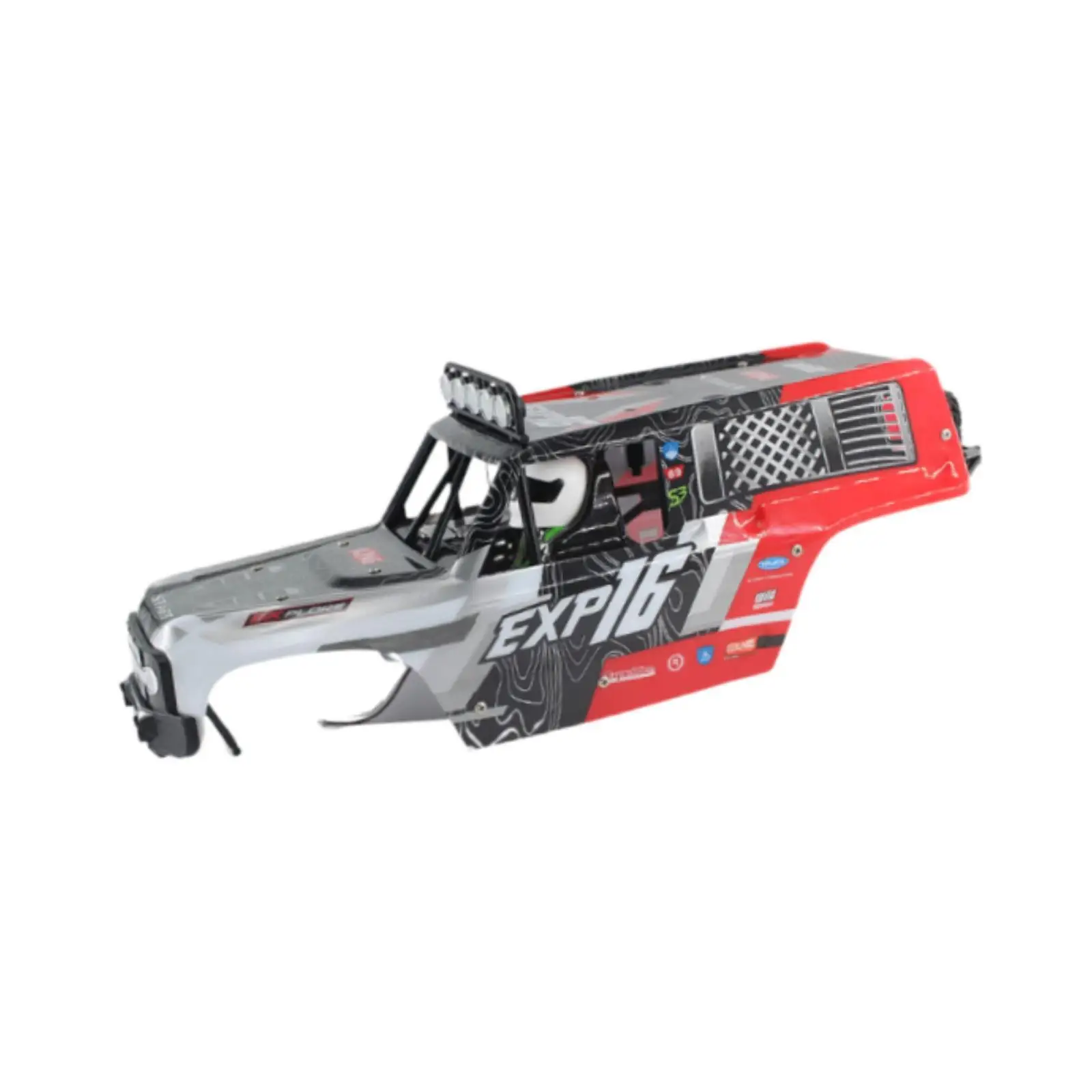Karoseria RC 1/12, długa na 15 cali, do Wltoy 124006, prosta w montażu, lekka.