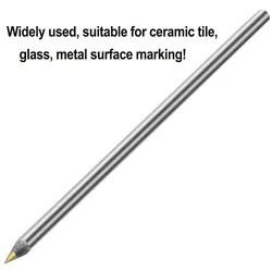 Diamond Scribing Pen Glass Tile Cutter Carbide Scriber Tungsten Carbide Tip Hard Metal Lettering Pen Multi-function Etching Tool