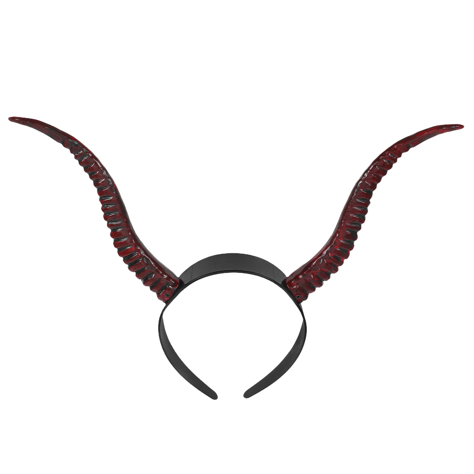 Devil Horns Headband Halloween Cosplay Gothic Witch Dress Up Accessory Reusable Party Prop for Adults Kids Christmas Carnival