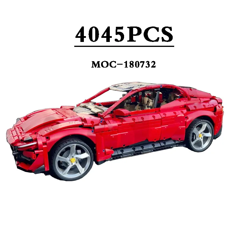 

Building Block MOC-180732 SUV Family Car 42143 Improved Racing Model 4045PCS Assembly Building Block Toys DIY Birthday Gift