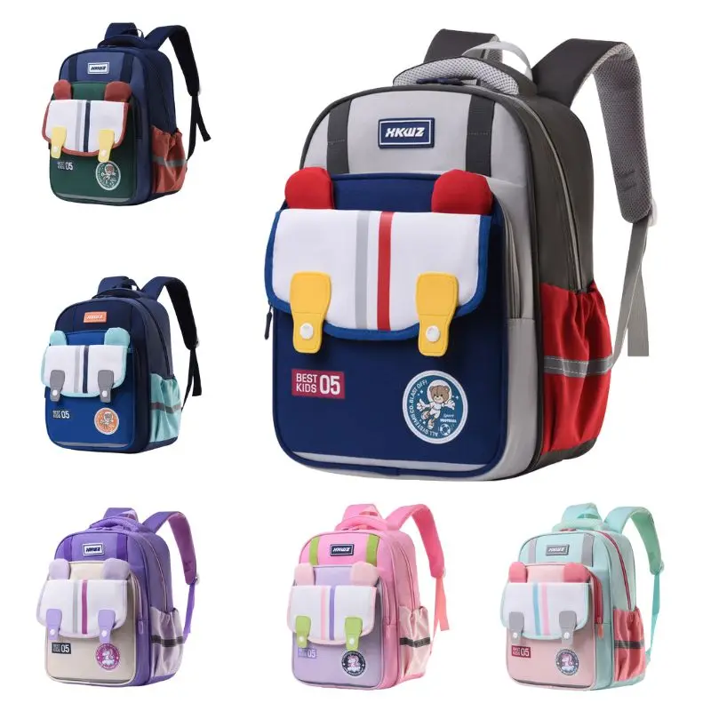 Backpack for School Boys Girls Bookbag, Kindergarten Elementary Schoolbag,British England School Book Bag Birthday Style Gifts