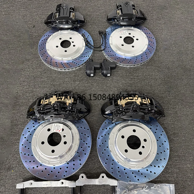 

V6 6Pot and EPB 4Pot Brake Caliper Kit with High-Performance Rotors, Premium Auto Brake Parts For Mid Size SUV Brake Upgrade
