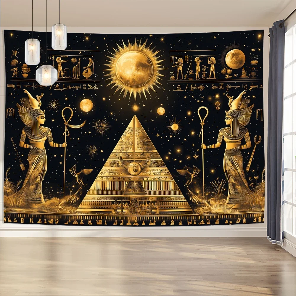 

Egyptian Pyramid Vintage Style Tapestry Suitable for Living Room Bedroom Office Party Decoration boho home decor bedroom