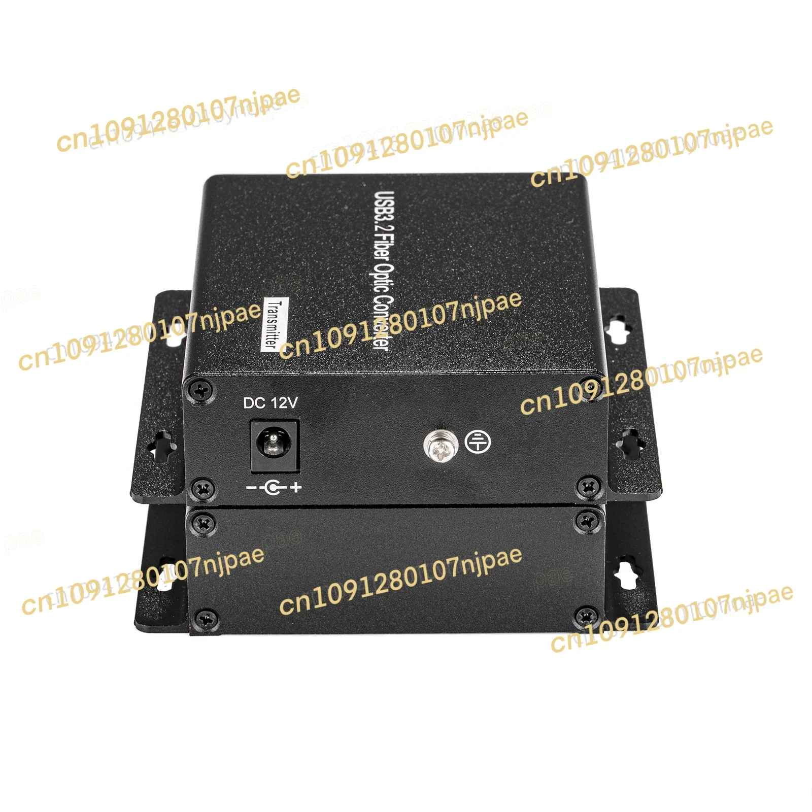 

4 ports single mode LC fiber USB Fiber Optic Extender transmitter receiver