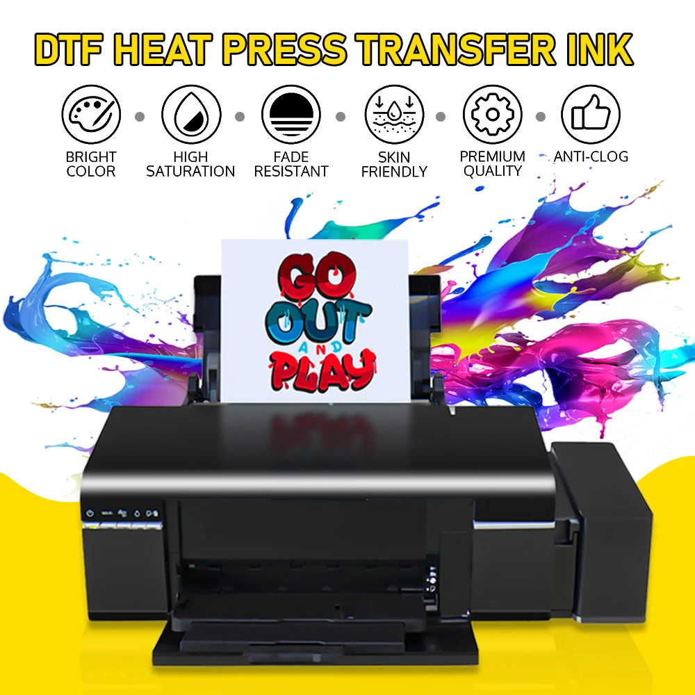 A4 DTF Printer For L805 impresora A4 DTF Printing Machine Direct to Film Heat Transfer DTF Printer For T-shirt Hoodies Shoes