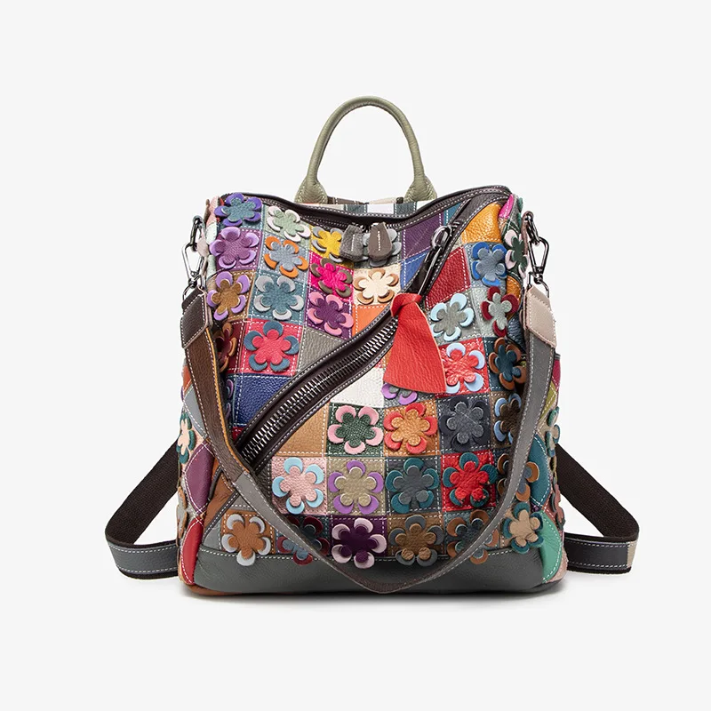 sac-a-dos-multicolore-en-cuir-veritable-pour-femmes-sac-a-bandouliere-de-voyage-avec-fleurs-3d-faites-a-la-main-sac-a-dos-vintage-en-cuir-de-vache