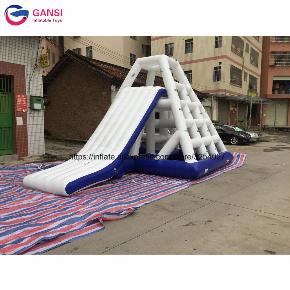 Factory Price 6*4.5*3.6M Giant Inflatable Water Park Game Funnny Water Slide Toys,Inflatable Water Slide Clearance For Adults