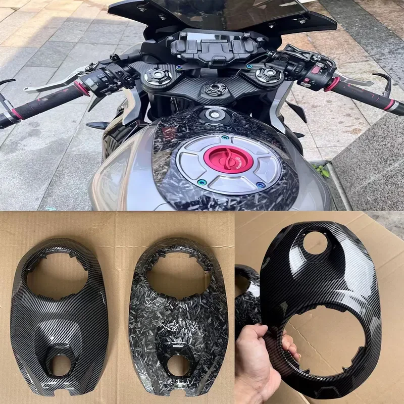 For CFMOTO 250SR 250 SR 250sr Motorcycle Tank Cover Fairing Panel Cowl Gas Fuel Protector Cover Fairing Accessories Carbon Fiber