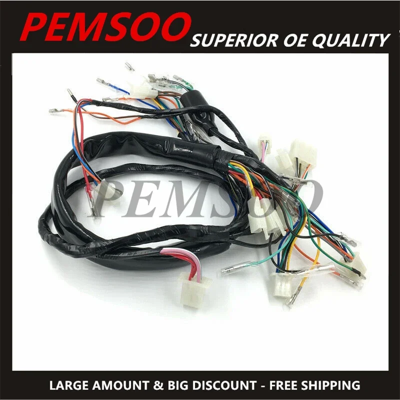 Motorccle Parts Electrical Wiring Harness Wire Cable 36610-38301 for Suzuki GN250 GN 250 3661038301