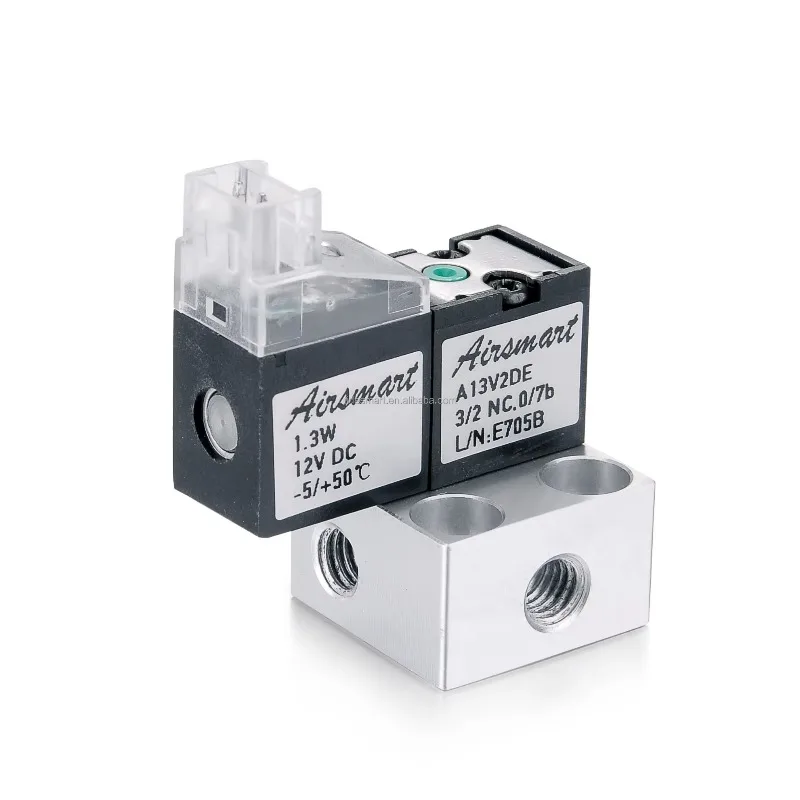 Mikroelektrozawór pneumatyczny 12V 2-pozycyjny 3-drogowy mini elektrozawór ze stali nierdzewnej zawór gazowy elektrozawór 12V producenci