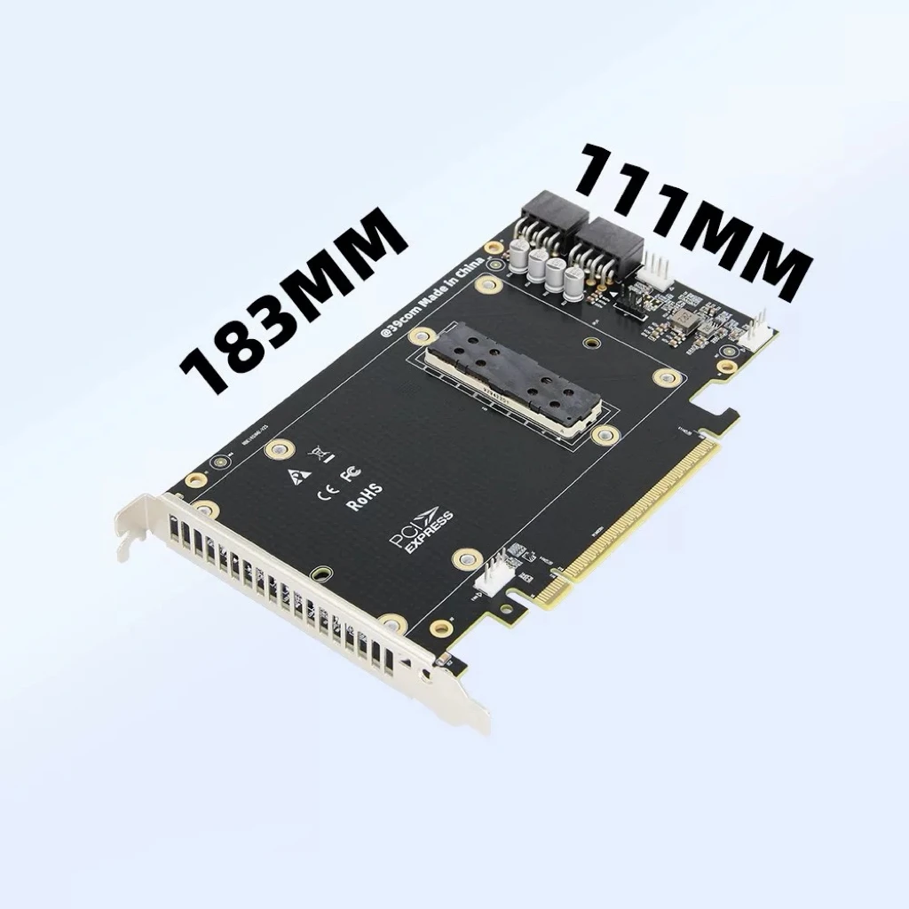 Original For NVIDIA V100 SXM2 Graphics Card Adapter Card SXM2 To PCIe x16 Expansion Card Fast Ship