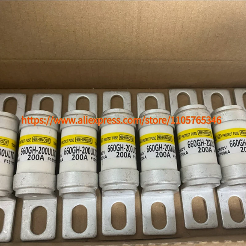 1pcs Original JAPAN HINODE 660GH Ceramic Fuse 660GH-63ULTC 660GH-80ULTC 660GH-100ULTC 660GH-125ULTC 660GH-160ULTC 660GH-200ULTC