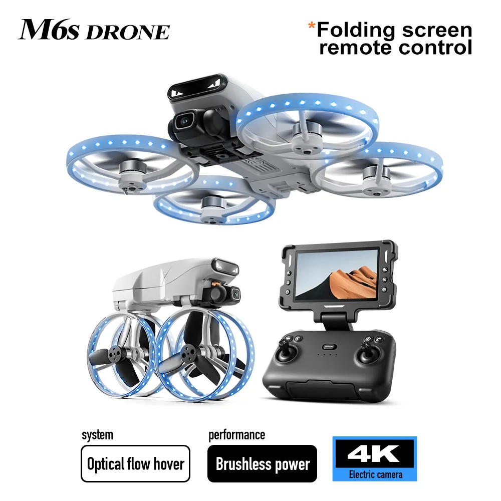 M6S Drone Battery Blades M6S Screen RC Drone 3.7V  Battery/Propeller M6S Drone Battery M6S Dron Battery Blades
