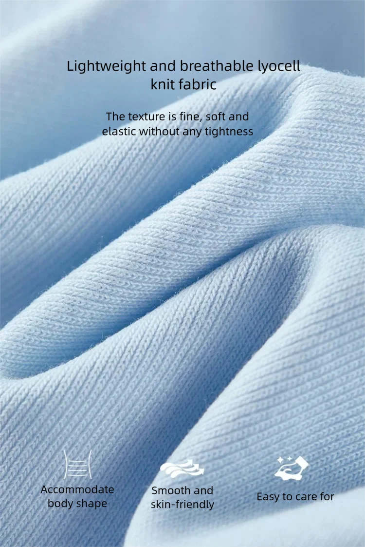 SENTUBILA Lyocell-T-Shirts für Damen, Frühling 2026, schulterfreier Ausschnitt, verdrehter, unregelmäßiger Saum, schlichte Strickoberteile W61TL5033 – Detail 19