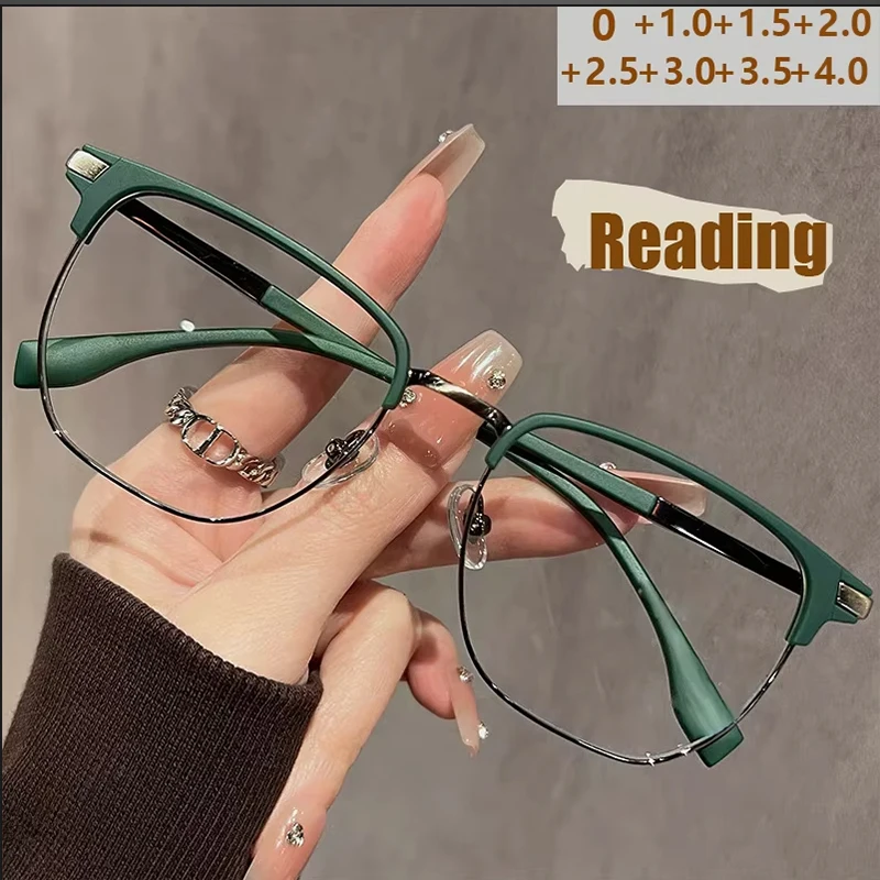 Best-selling High-quality Old-age Reading Glasses Anti-blue Light Protection, Fashionable For Middle-aged And Elderly People630