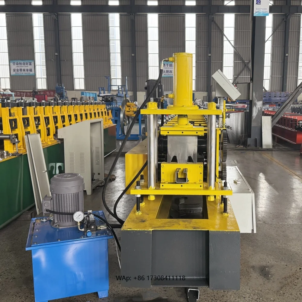 دعامة الألواح الشمسية لآلة Purlin عالية الجودة من النوع C مع ثقب كله حسب الطلب