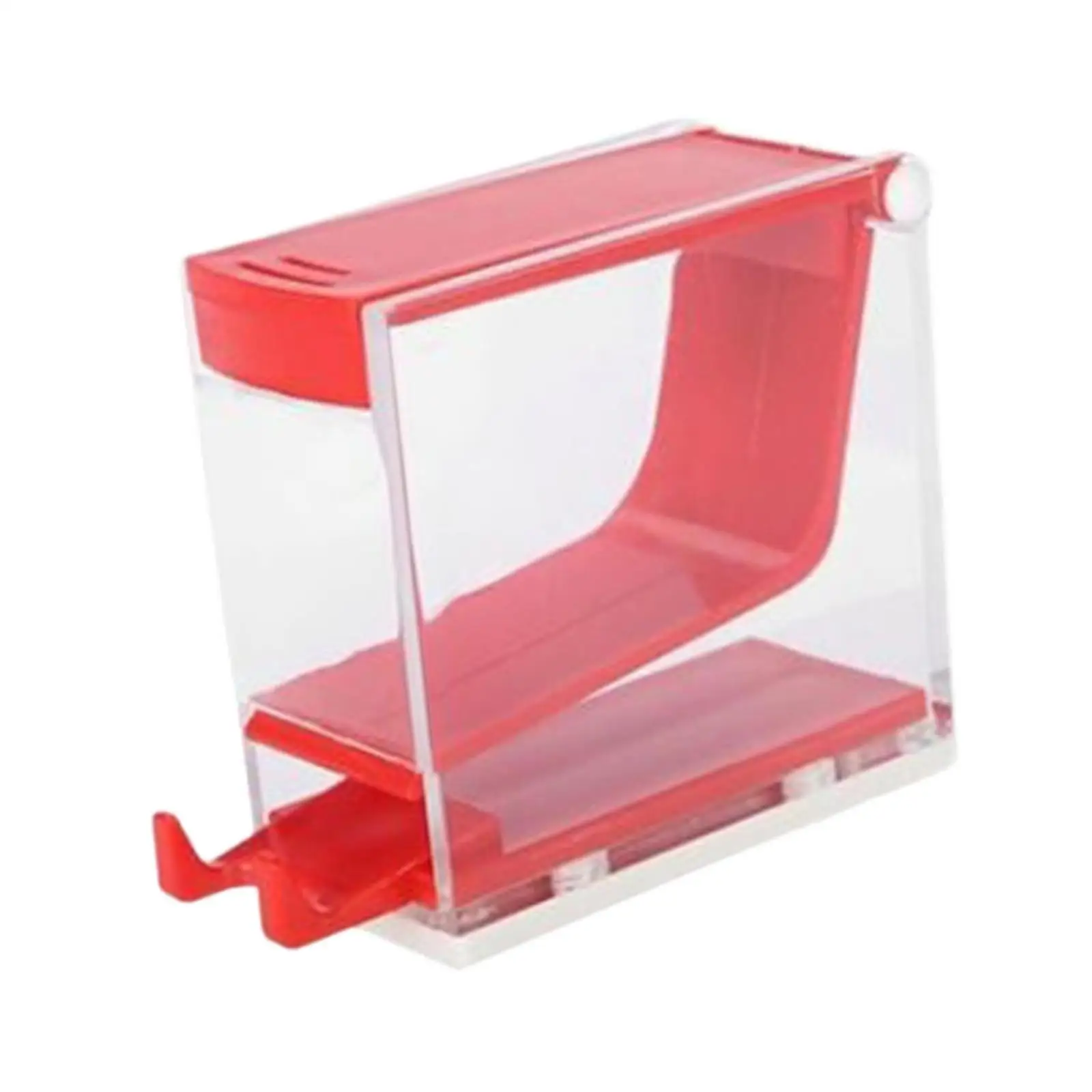 Cotton Roll Dispenser Sturdy PP Plastic Rotating Storage Box Dustproof Holder Organizer for Home Spa