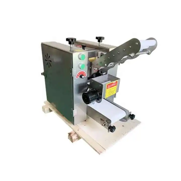 Crepe Tortilla Chapati Roti Skin Making Machine Automatic Dumpling Wrapper Making Machine Spring Roll Skin Maker
