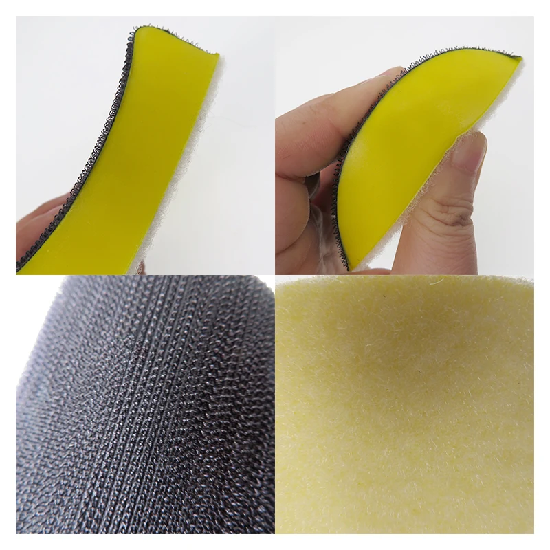 1-4 PCS 6 Inch Hand Sanding Blocks Rectangle and Mouse-Shaped Hooorking Hook Backing Sandpaper Holder for Furniturek for Woodw