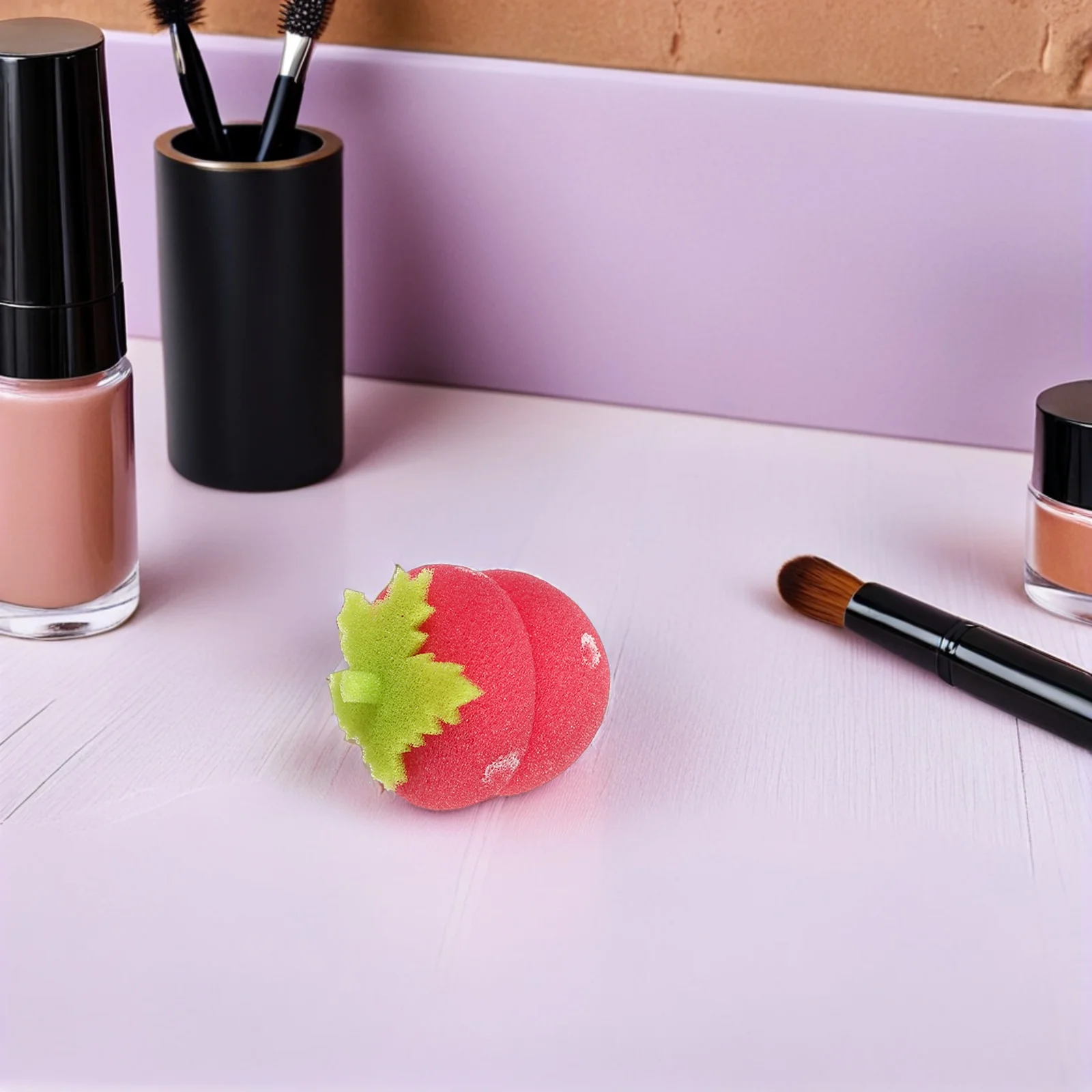 30 قطعة بكرو الفراولة بدون حرارة للشعر الطويل إسفنجة لينة بكرات رغوة النوم بين عشية وضحاها أداة التصميم مناسبة للسفر #3