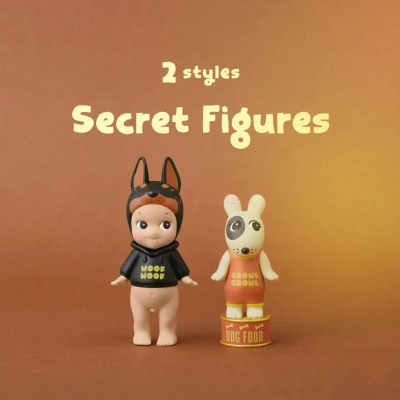 Hot Original Sonny Angel Dog Time Series Blind Box Model Decoration Mystery Boxes Children Collection Desktop Toys Birthday Gift