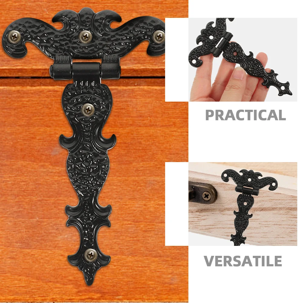 

Vintage Hinge Small Jewelry Case Hinges Cabinet Retro Decor Wardrobe for Boxes Furniture