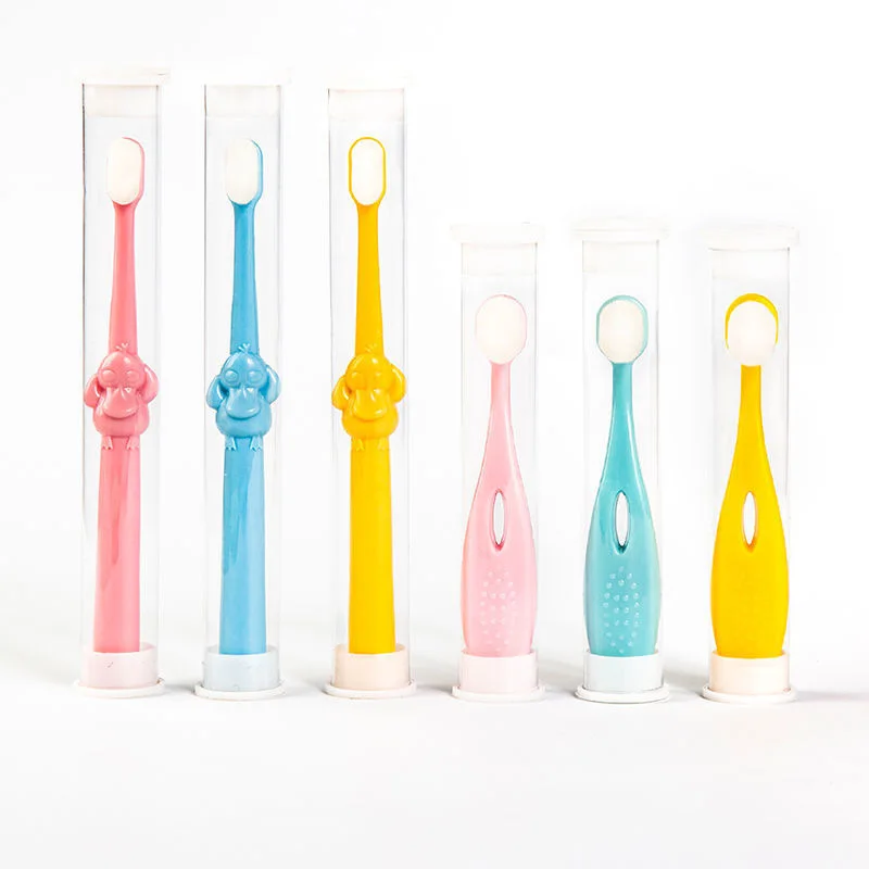 Toothbrush Children Toothbrush Cartoon Soft-bristled 2-12 Years Soft-bristled Oral Care Toothbrush