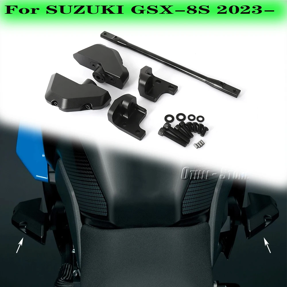 2024 GSX-8S GSX 8S 2023 Motorcycle Frame Sliders Crash Protector For Suzuki GSX8S Engine Crash Bobbin Pad Fairing Guards