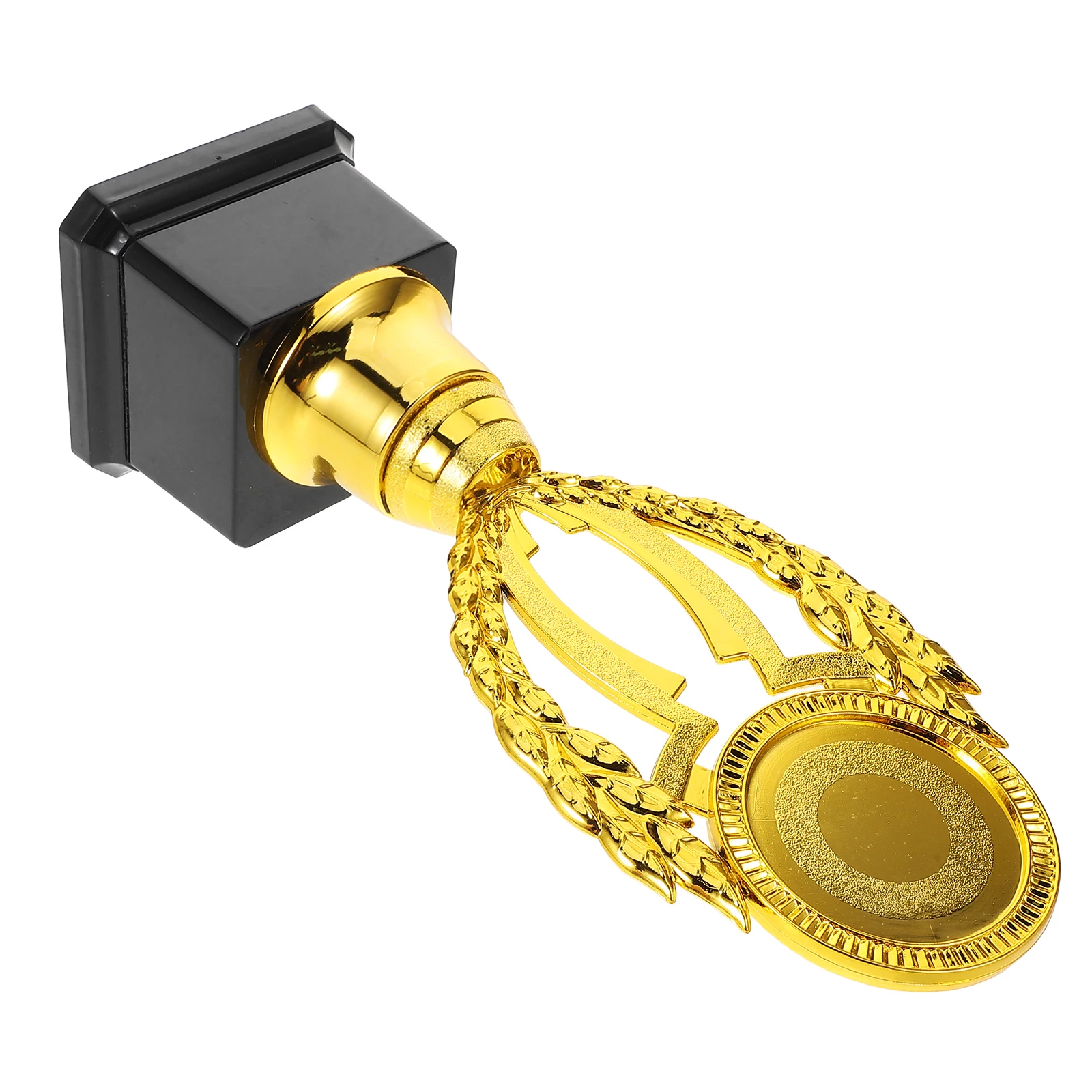 

Plastic Trophy Gold Competition Classroom Reward Fake Trophies Office Award