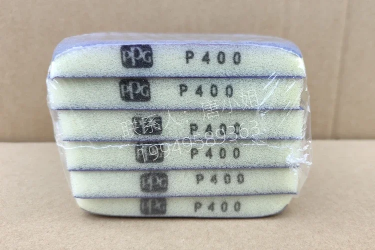 P PG Plus رمل إسفنجي على الوجهين P220 400 600 800 (6 قطعة/عبوة 3340-S090