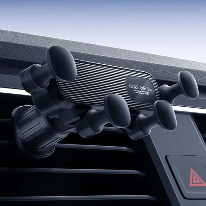 العالمي حامل هاتف السيارة الجاذبية حامل هاتف الخليوي GPS دعم ل 4.7-6.9 بوصة المحمول منفذ الهواء تنفيس كليب قوس الملحقات