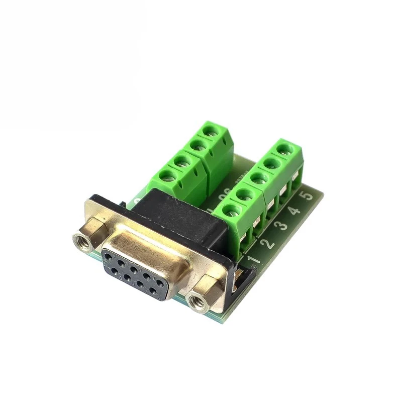 

2~200Pcs RS232 To Terminal Serial Port to Terminal DB9 to Terminal DB9 Connector