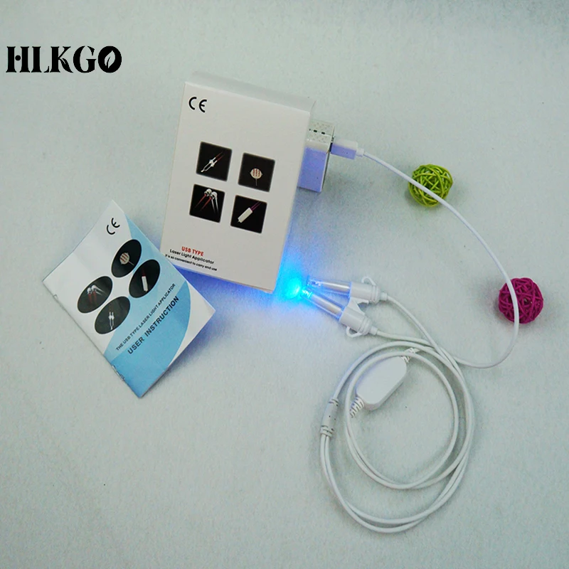 Portable High Quality German Doctors UVA Blue Light Nasal Applicator Light Therapy Device