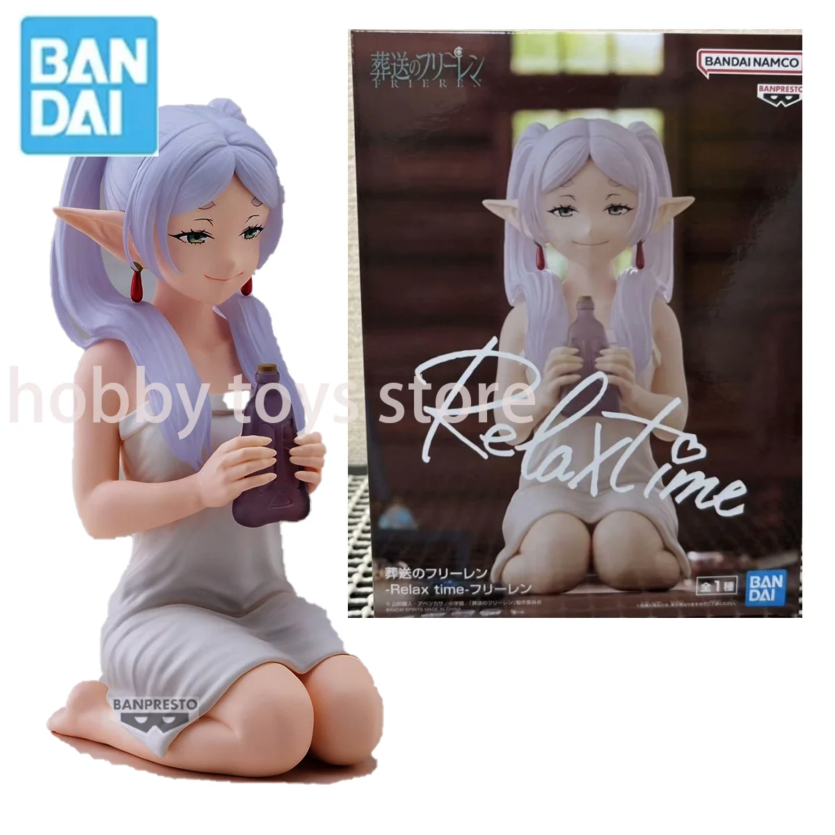 

Bandai Genuine Banpresto Original Frieren: Beyond Journey's End Casual Moment, милые аниме-фигурки, игрушки для детей, подарки