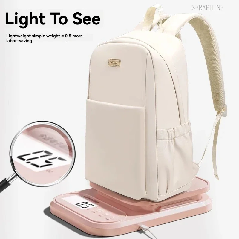 Travel Fashion Large Capacity Backpack for 13.3-15.6 Inch Case Notebooks Men Women Teenagers Computer Waterproof Laptop Backpack