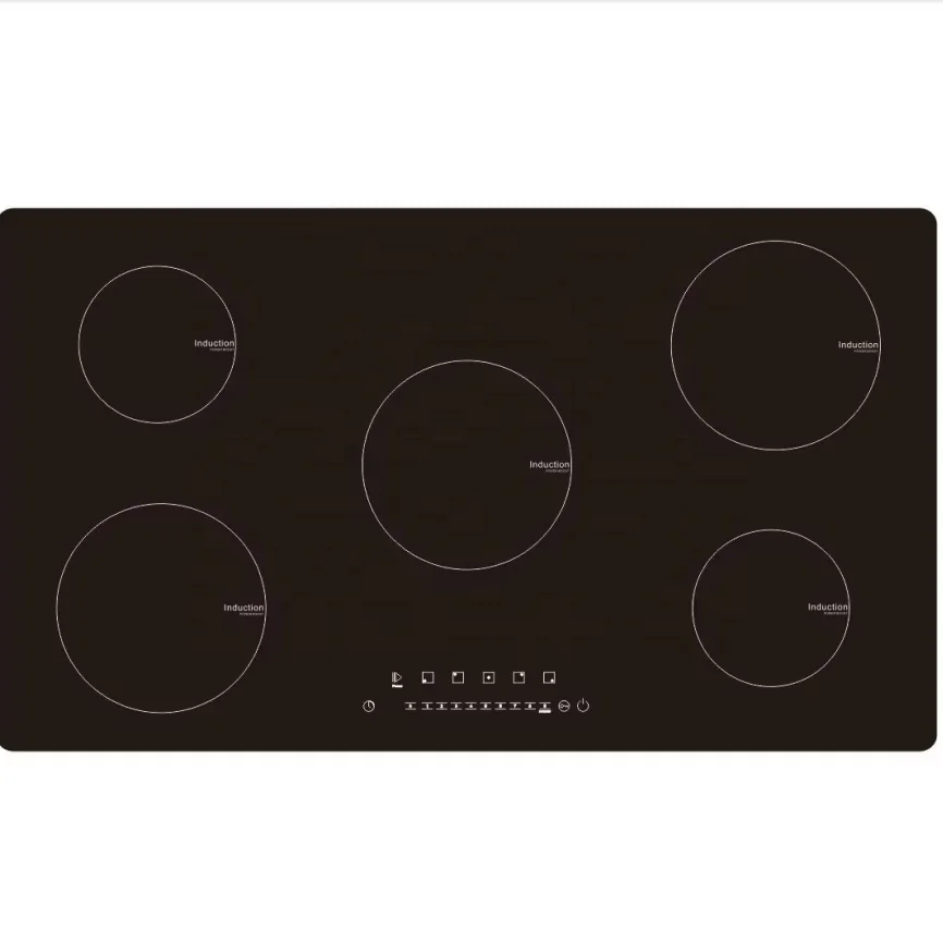 Hot Sales High Power 5 Burner Electric Induction Cooker Portable Built-in Kitchen Appliance Factory Price for    Use