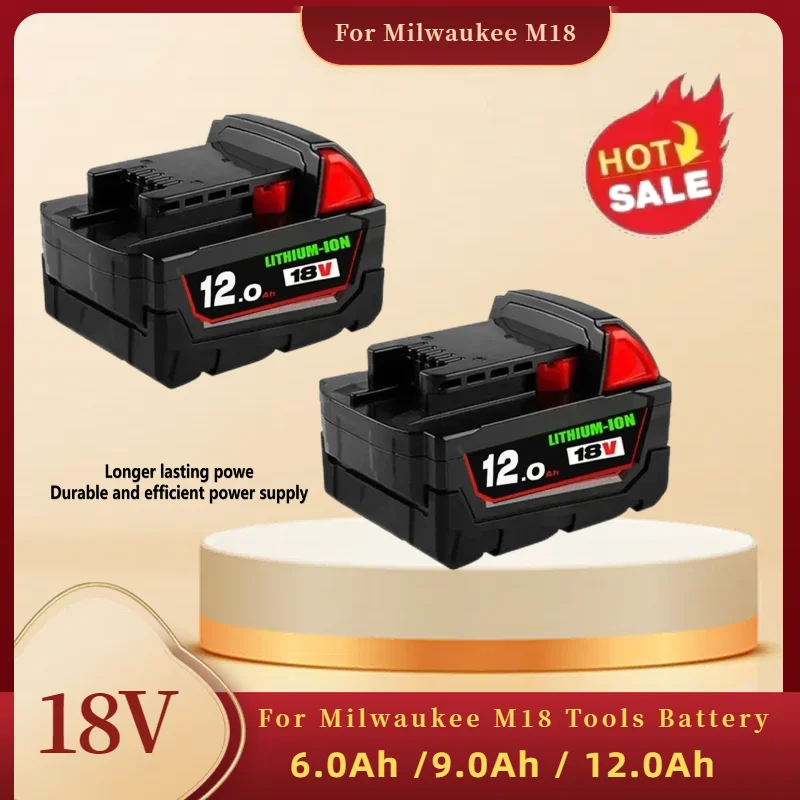 For Milwaukee M18 18V Replacement For Milwaukee Apply To 48-11-1815 48-11-1850 2646-20 2642-21ct upg