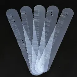 5 Pieces Hair Extensions Heat Shield Guards Multi Hole Shield Spacers Fusion Glue Protector Templates for Hair Extensions