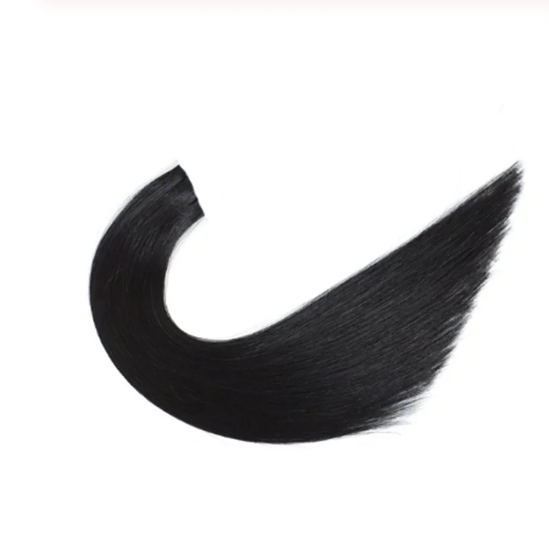 100 peças preto fácil loops mini anel contas derrubadas extensões de cabelo humano real perucas de cabelo