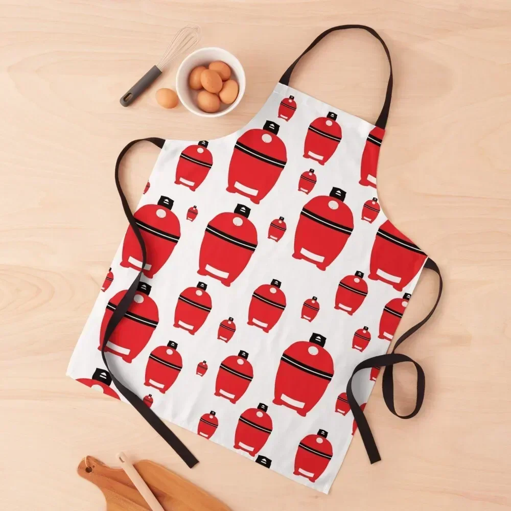 

How many Kamado's are too many Kamado repeating pattern Apron Chef Accessories barber men Cooking Apron