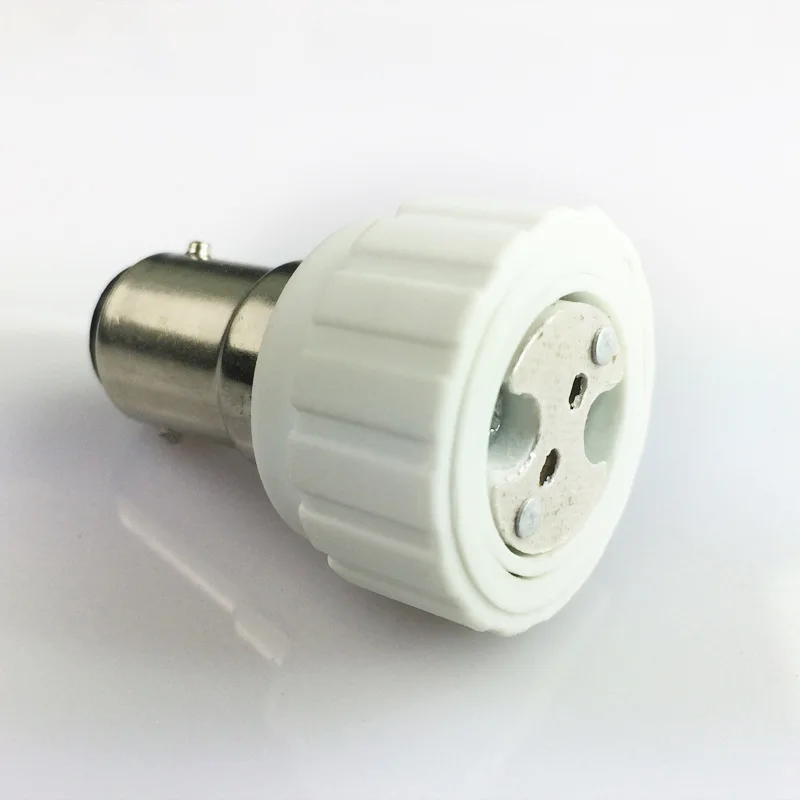 BA15D B15D to MR16 MR11 G4 GU5.3 GY6.35 Socket Converter Adapter for Halogen LED Pin Base  flame-retarded PBT material