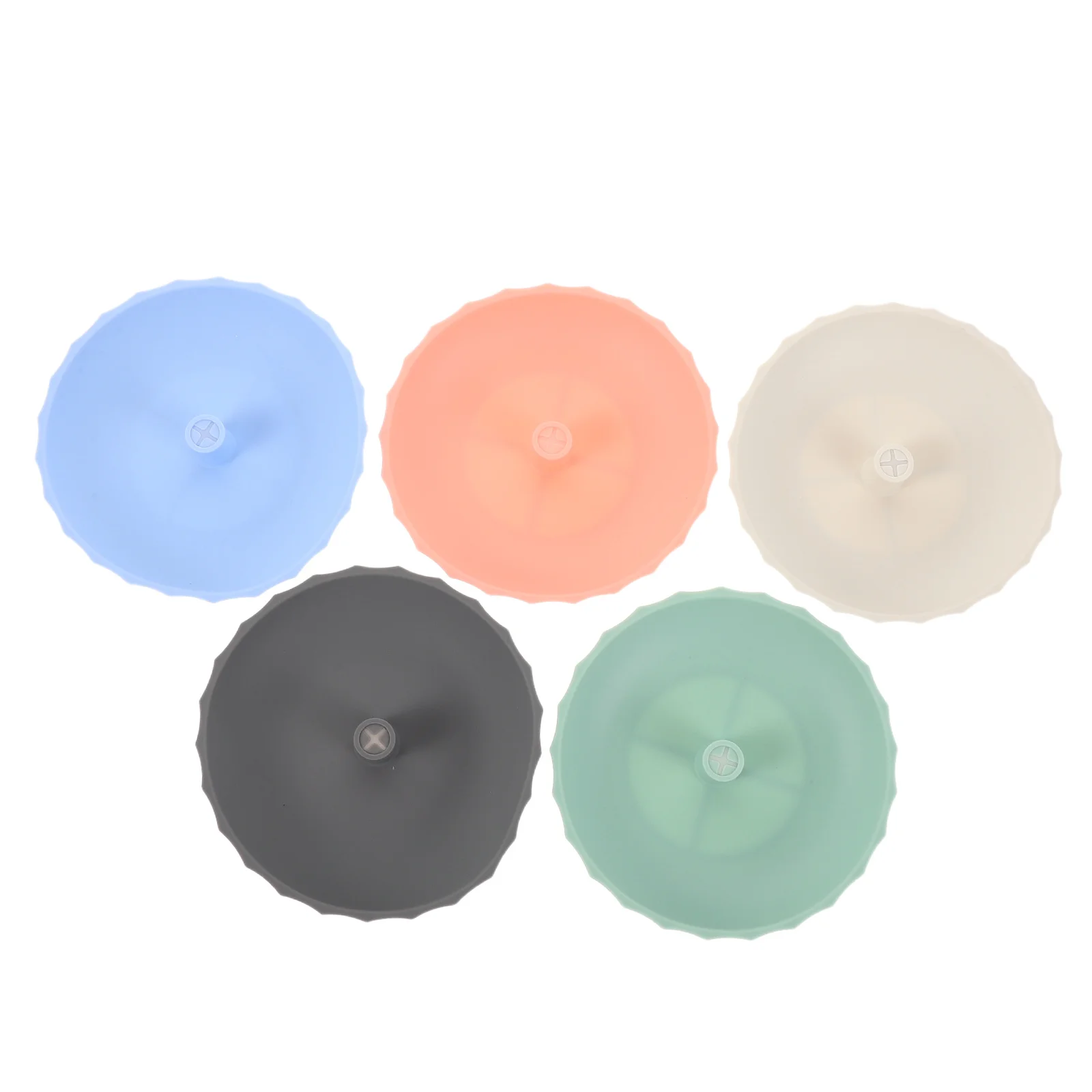 

5Pcs Cup Organizer Stackable Silicone Cup Dividers Mug Separator Coffee Mug Holder Cabinet Storage Organizer Drinkware Stacker